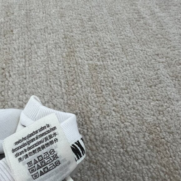 PINK Victoria’s Secret Spirit Stripe Pullover Grey Sweatshirt S - Picture 10 of 10